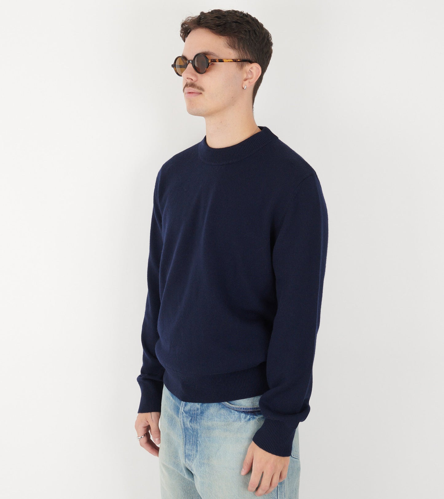 Moon Merino Knit Navy