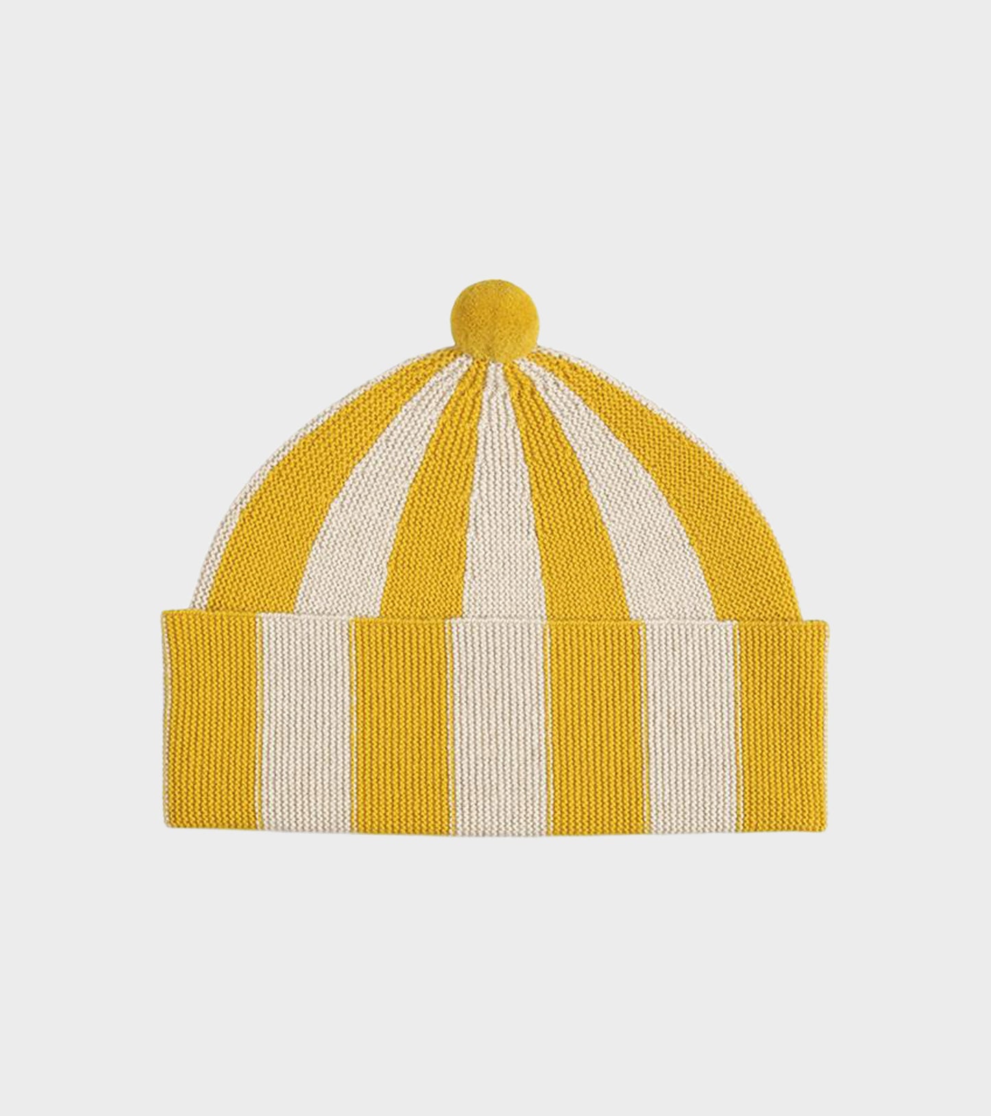 Vertical Stripe Hat Golden Eye/Oatmeal