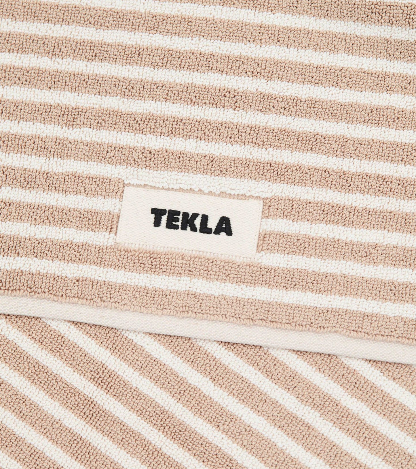 Bath Mat 50x70 Ivory Stripes