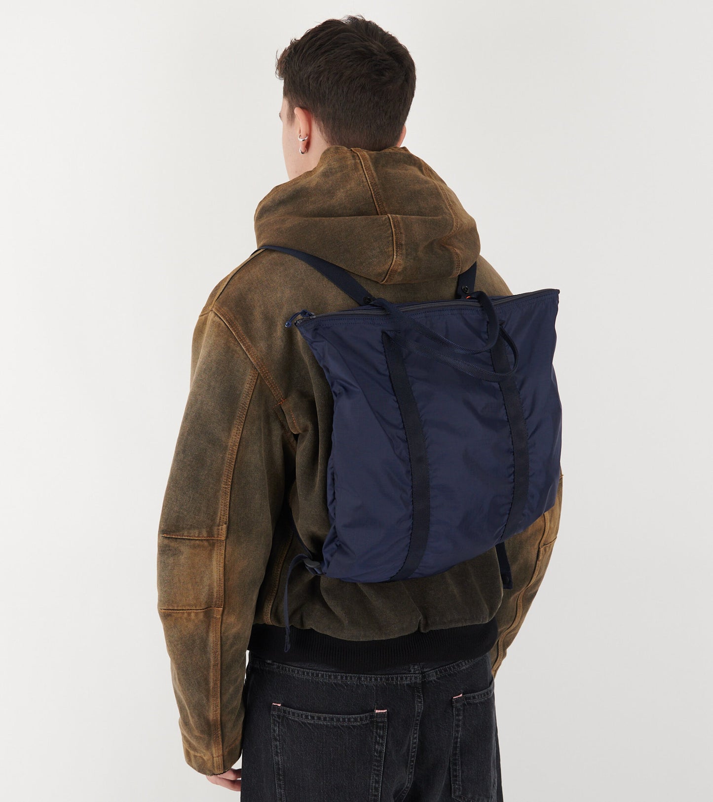 Flex 2Way Tote Bag Navy