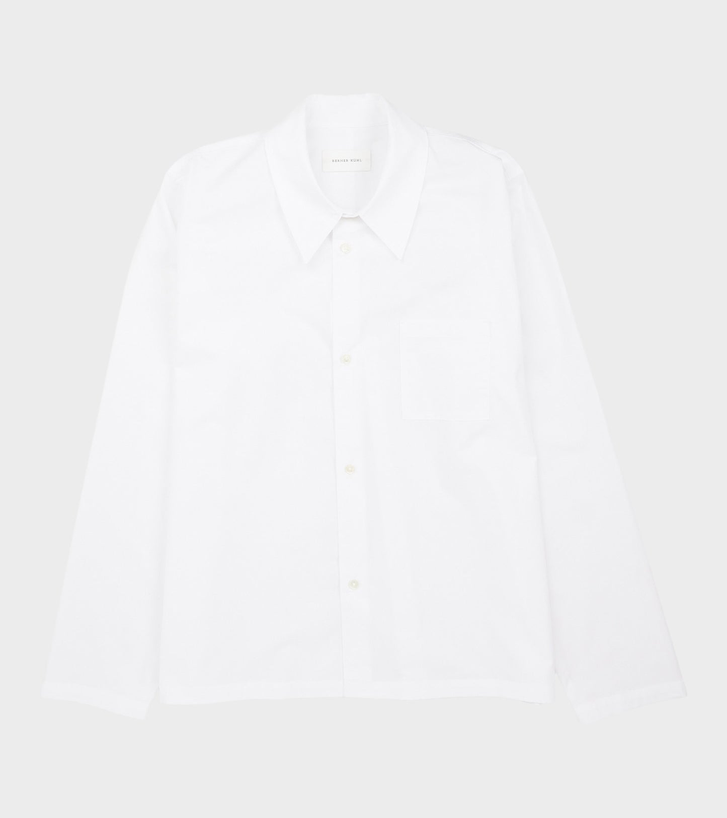 Cordial Shirt Poplin White