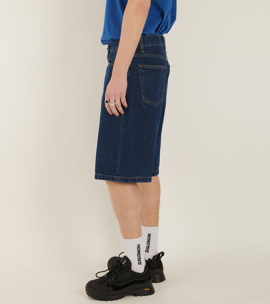 Landon Shorts Stone Washed Blue