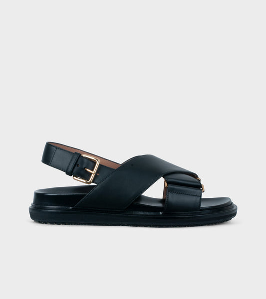 Fussbett Sandal Black