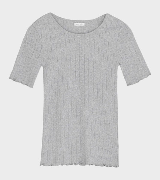 Edie Tee Grey Melange