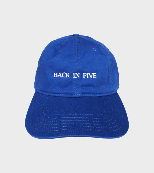 Back In Five Cap Blue