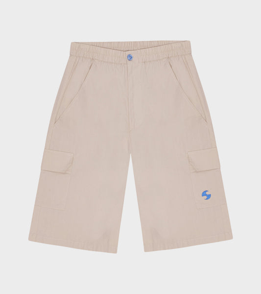 Riley Unisex Shorts Oat Milk