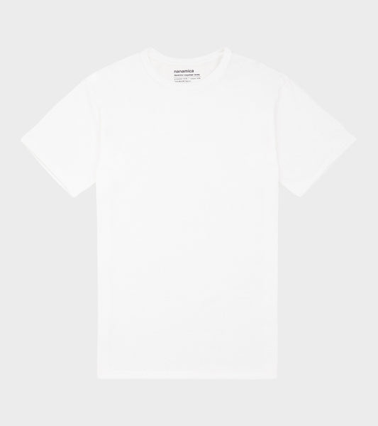 Loopwheel Coolmax Jersey Tee White