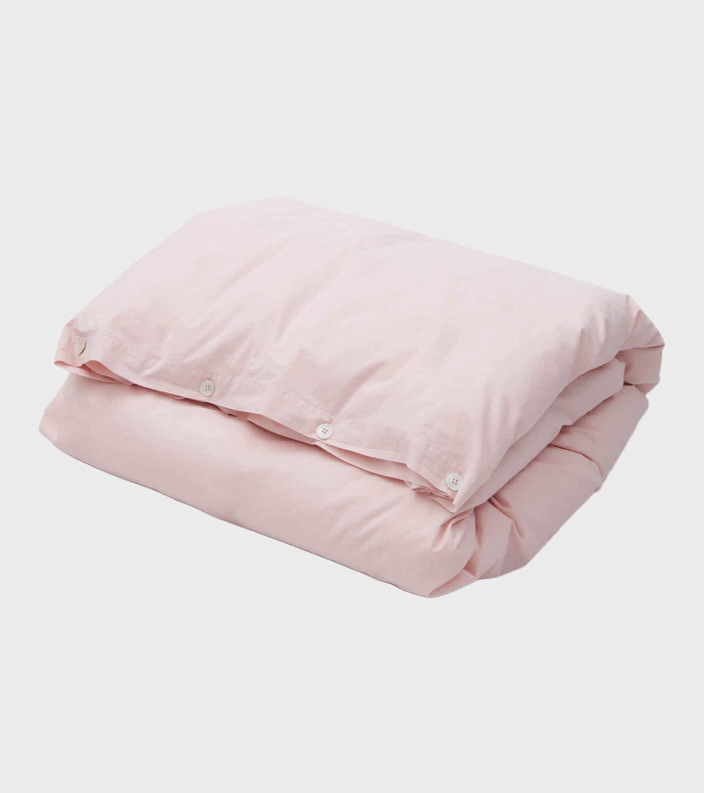 Percale Duvet 140x200 Petal Pink