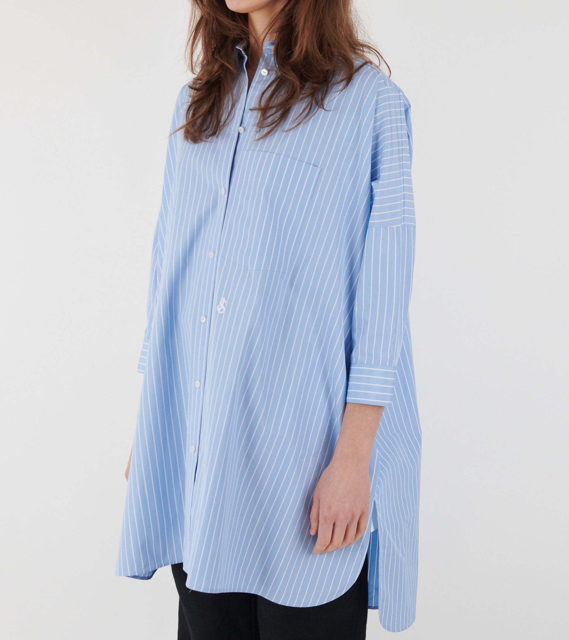 Sunday Stripes Shirt Blue Sky
