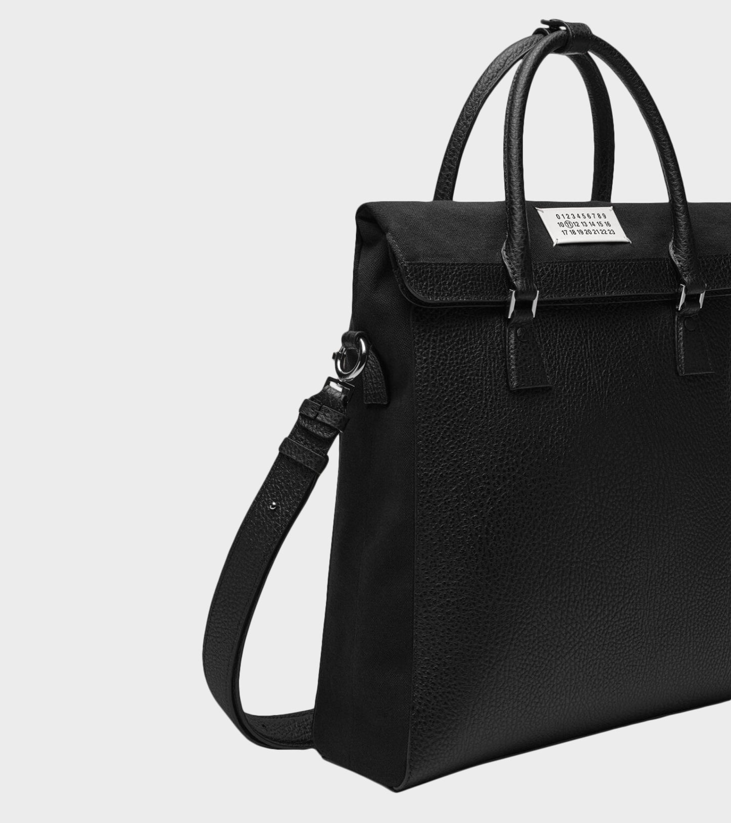 5AC Large Top Handle Bag Black
