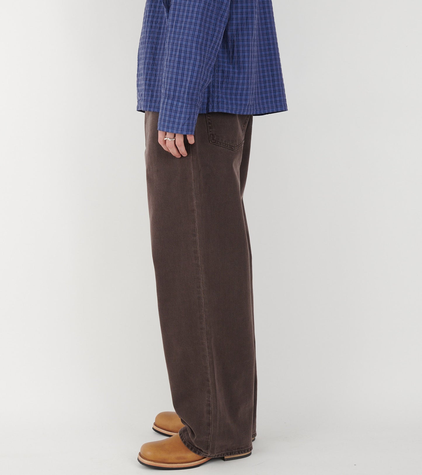 Vast Cut Jeans Royal Brown Overdye