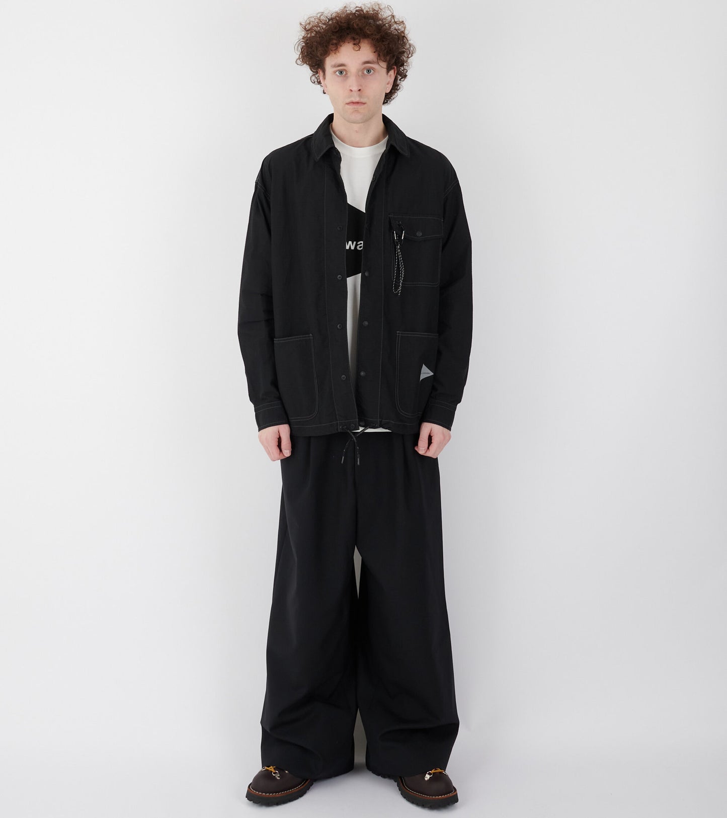 Cordura Cotton Ripstop Shirt Jacket Black