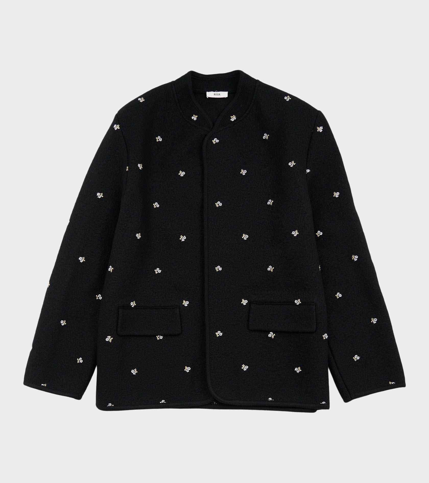 Walker Jacket City Flowers Black