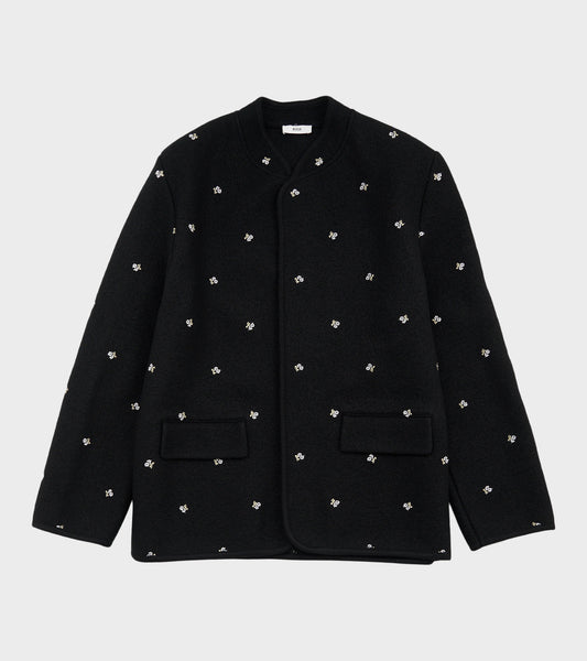 Walker Jacket City Flowers Black