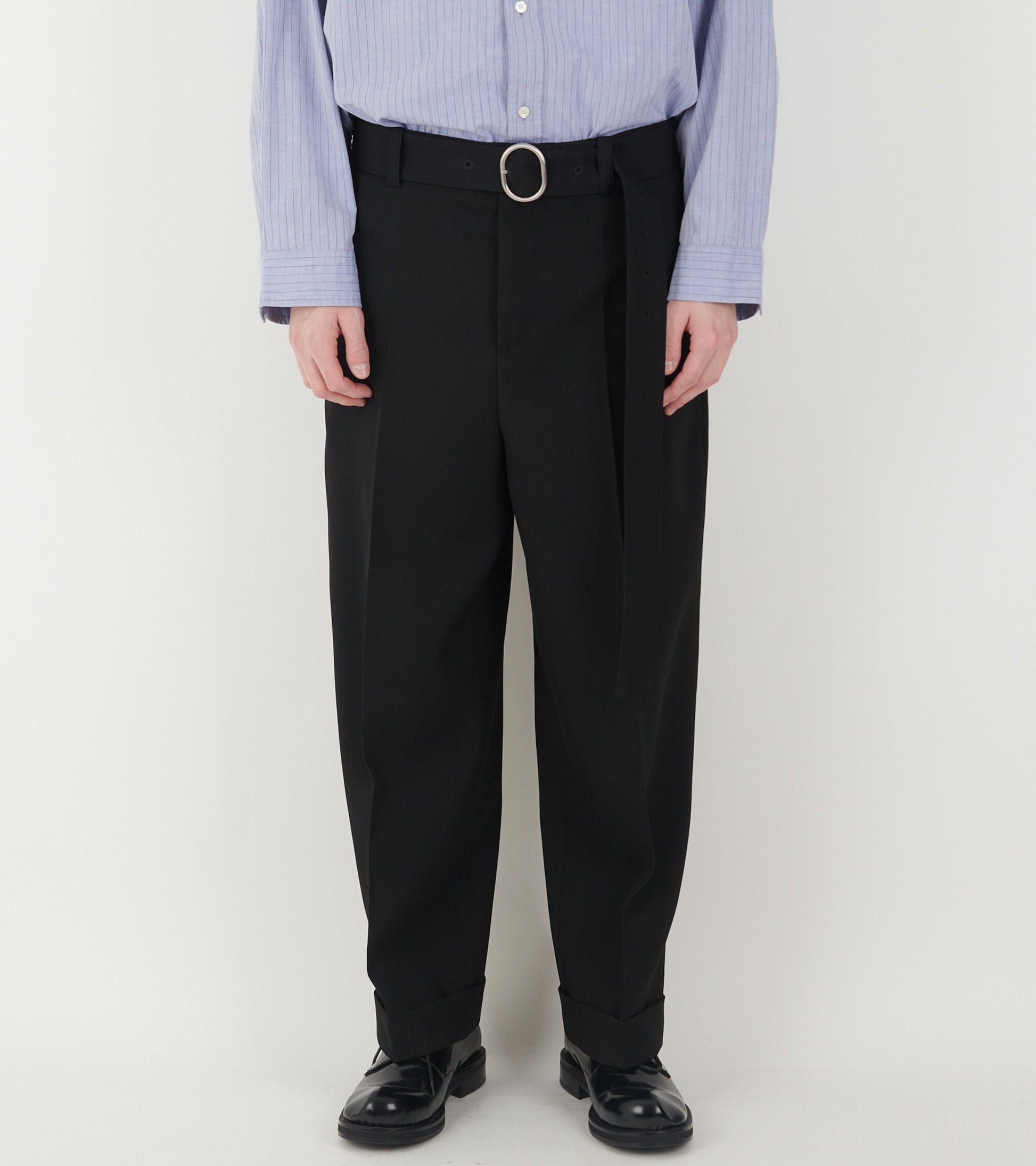 Belted Trousers Black