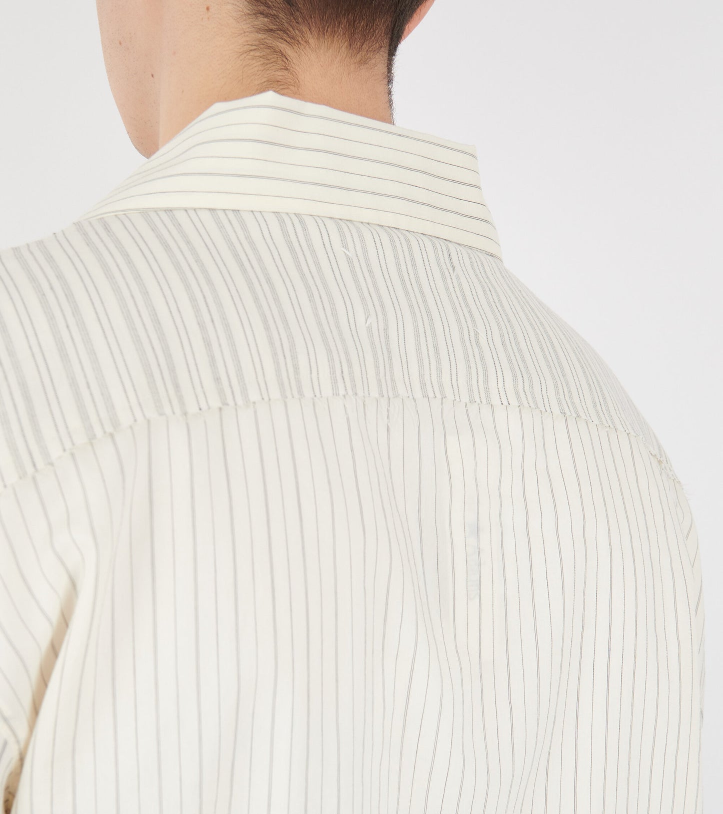 Stripe Shirt Ecru