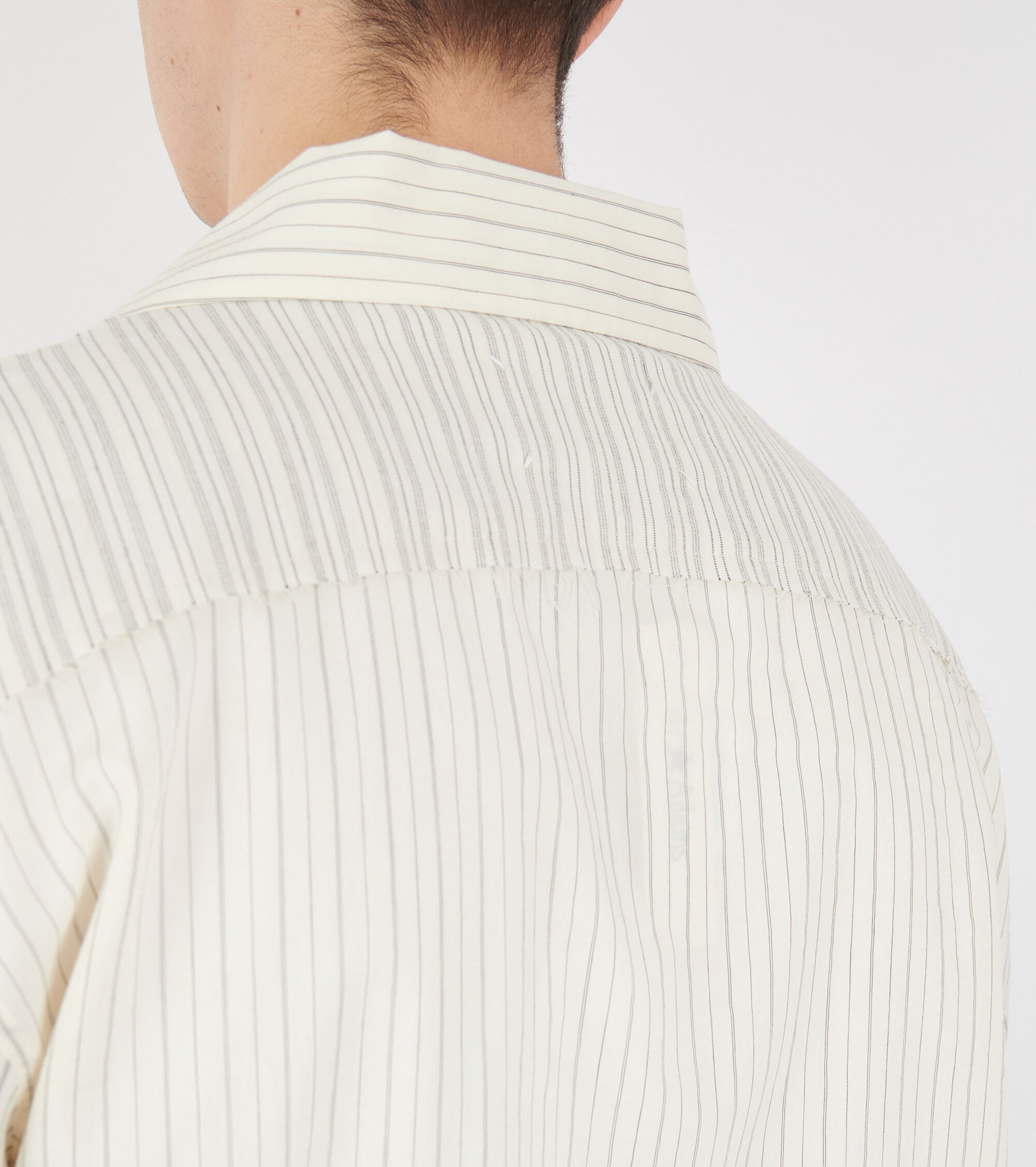 Stripe Shirt Ecru