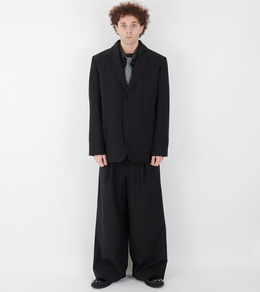 Fluid Silk Blazer Midnight