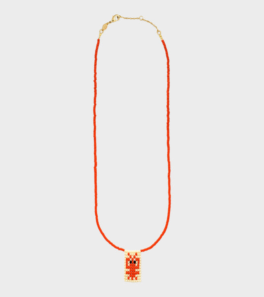 You're My Lobster Necklace Red