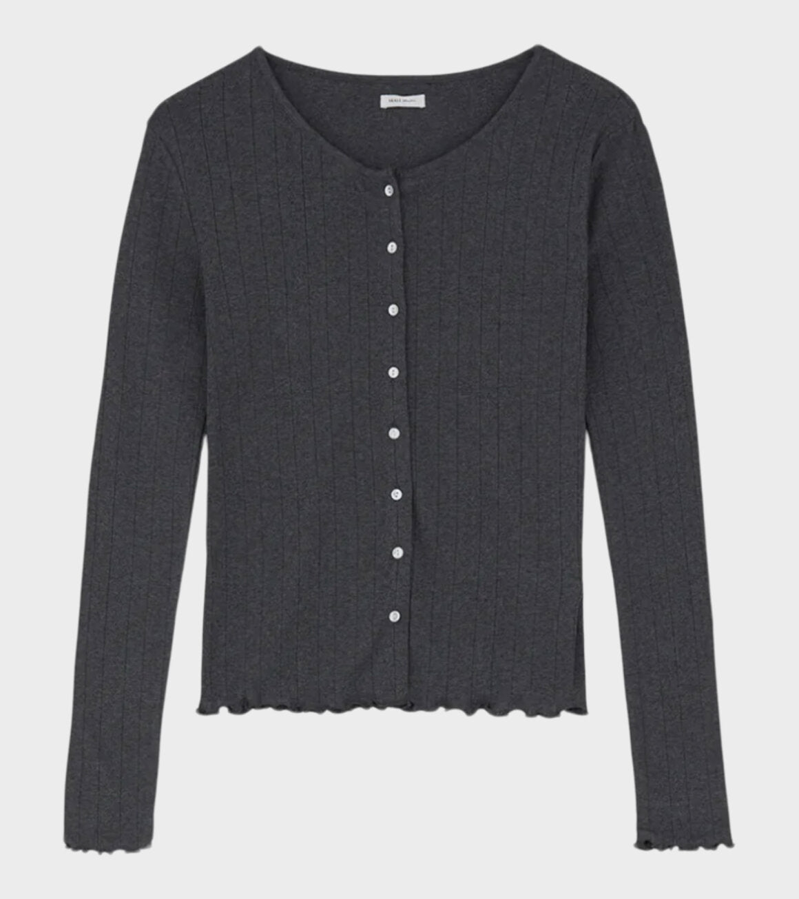 Edie Cardigan Dark Grey Melange