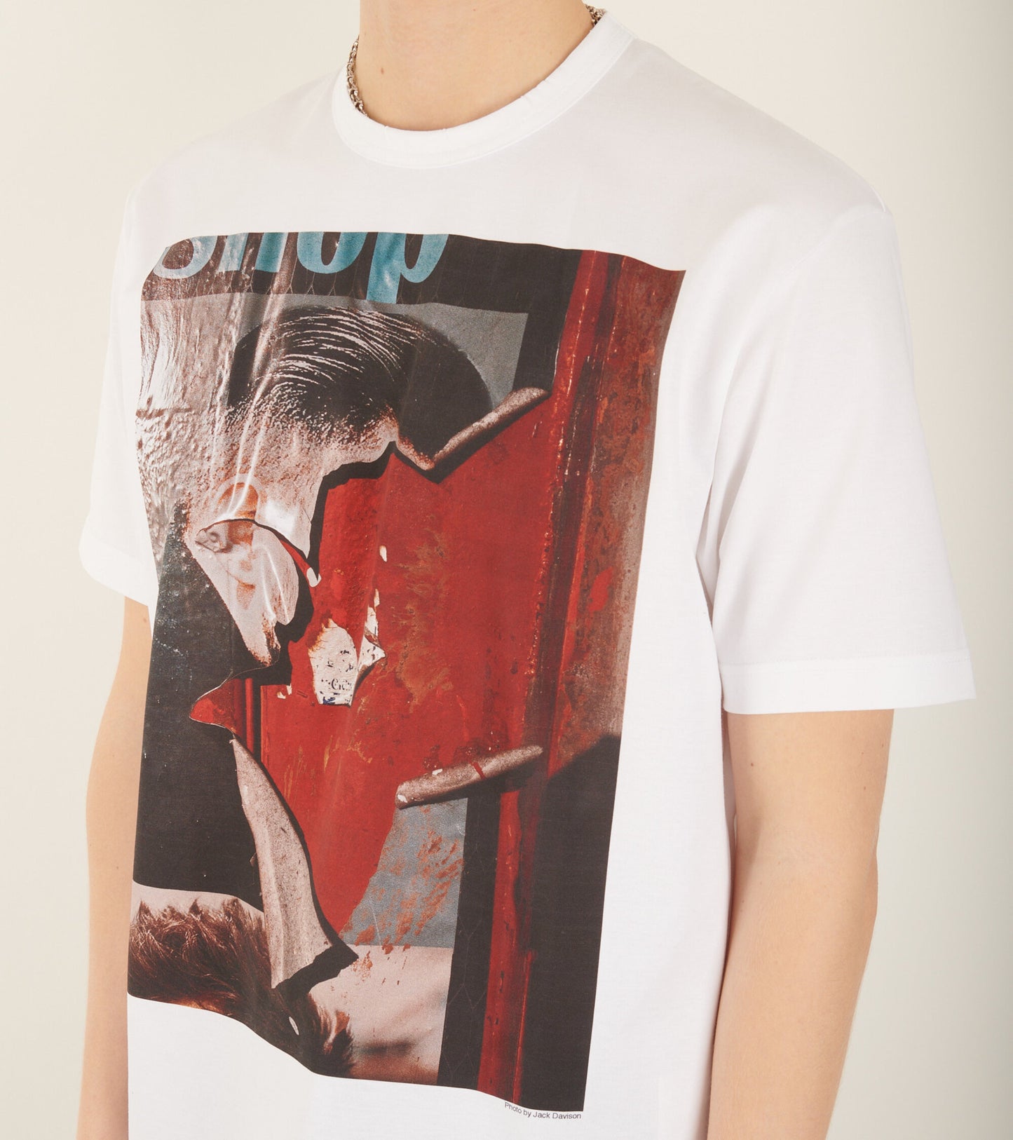 Poster Print T-shirt White