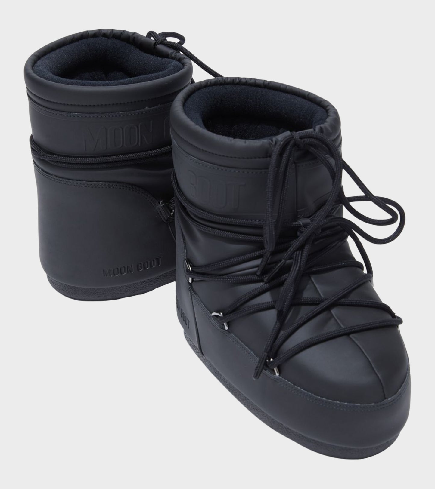 Moon Boot Icon Low Rubber Black