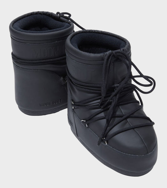 Moon Boot Icon Low Rubber Black