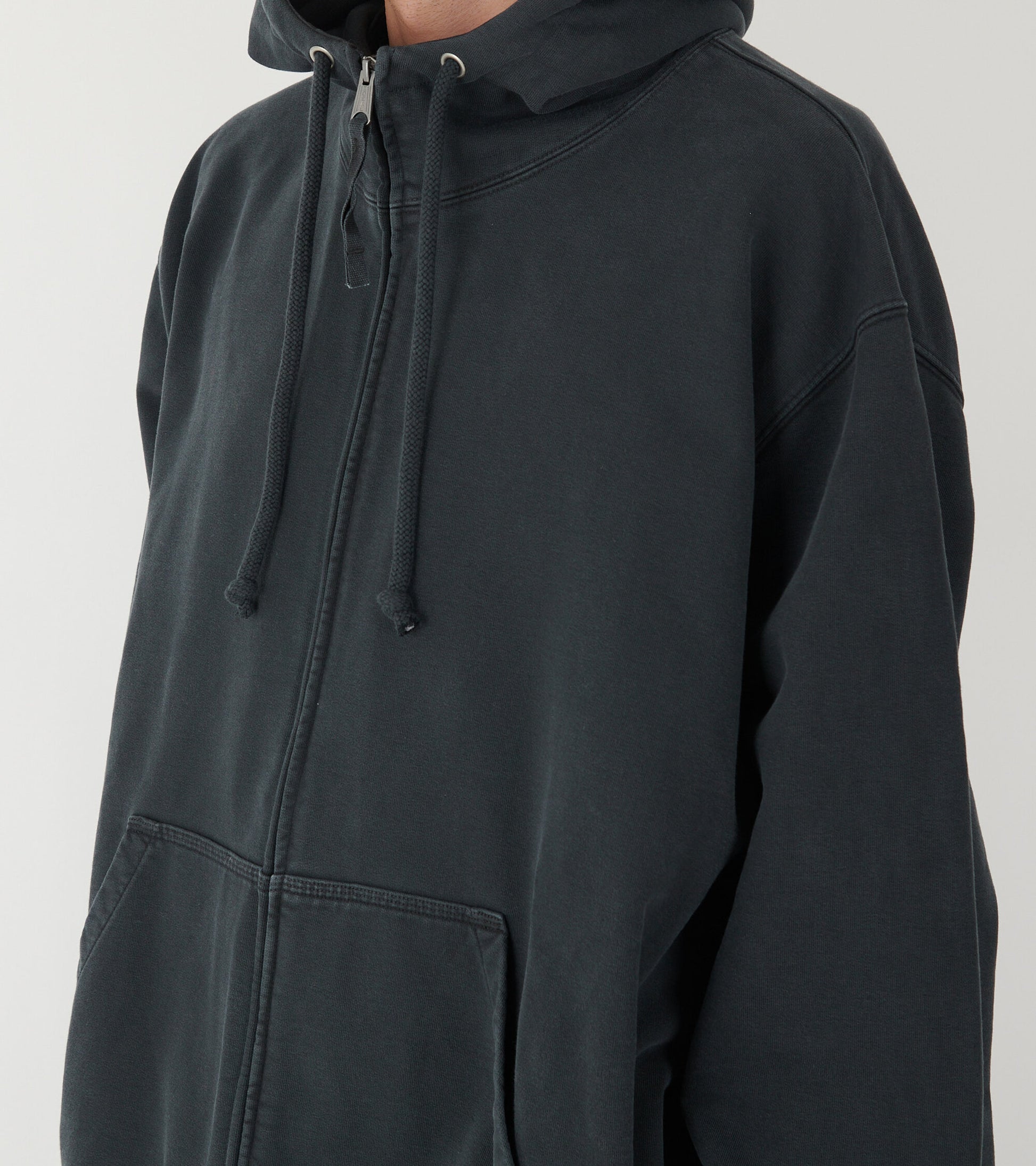 Embroidered Logo Hoodie Black