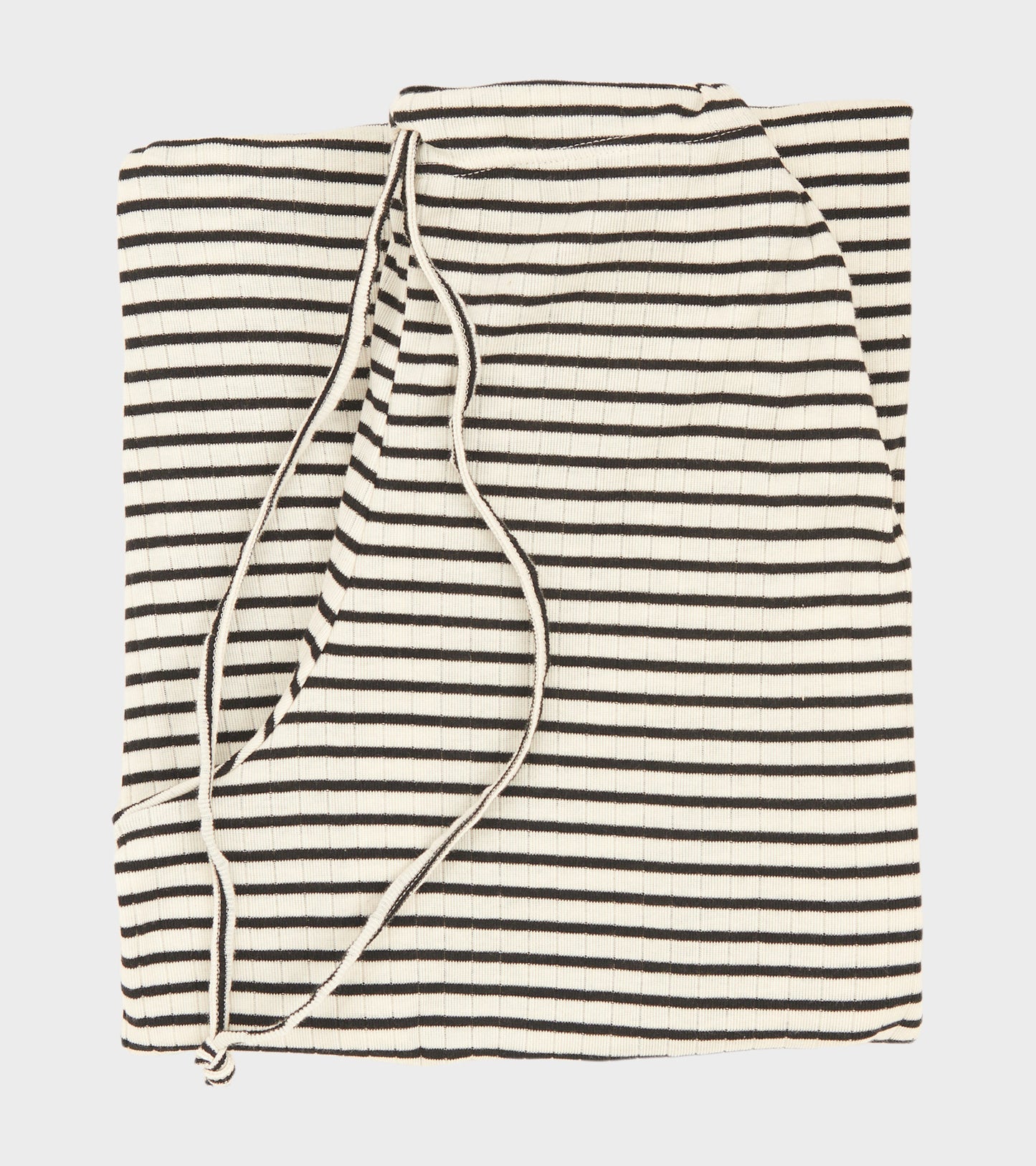Nova Pants Stripes Ecru/Black