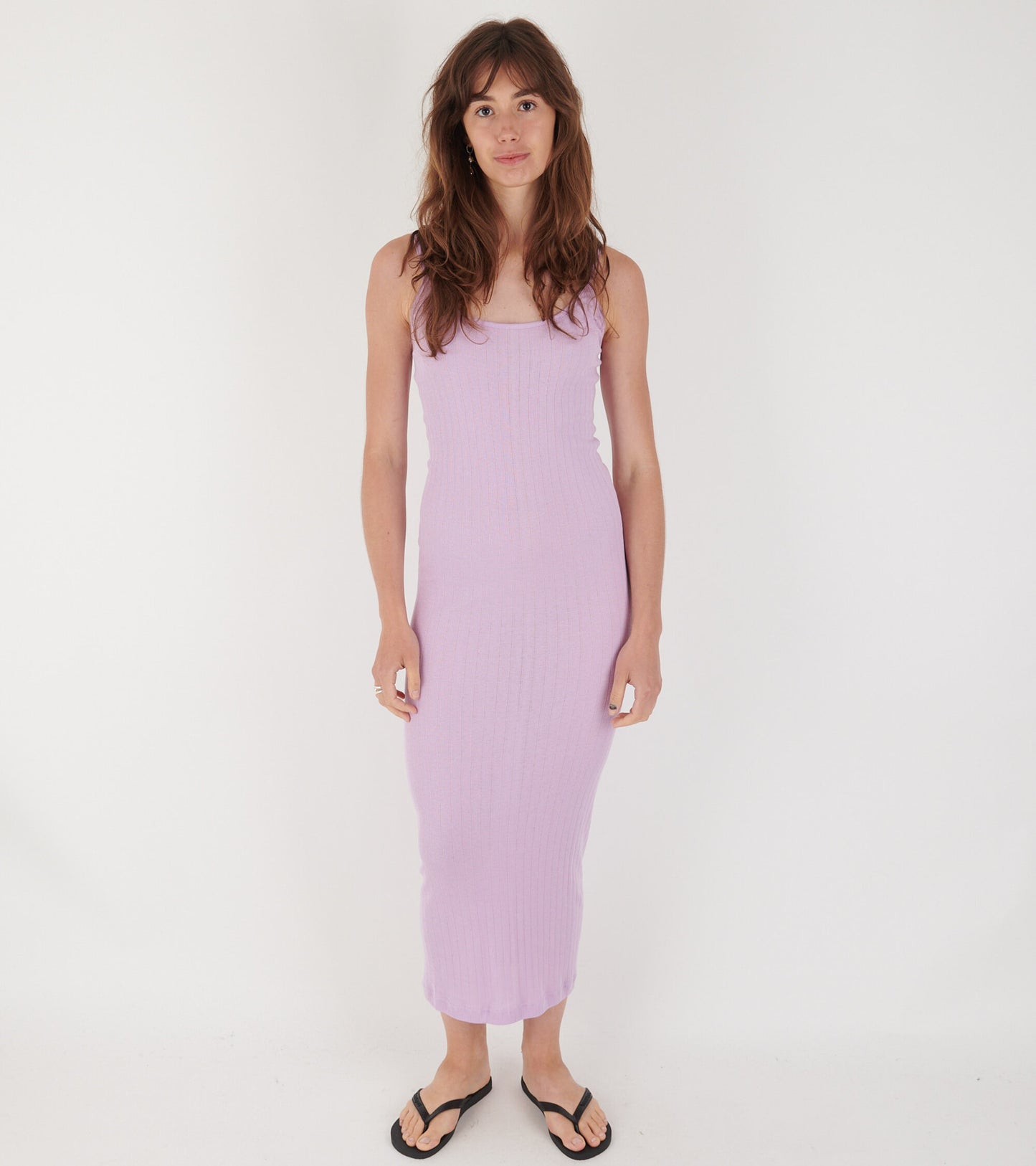 101 Strap Rib Dress Syren