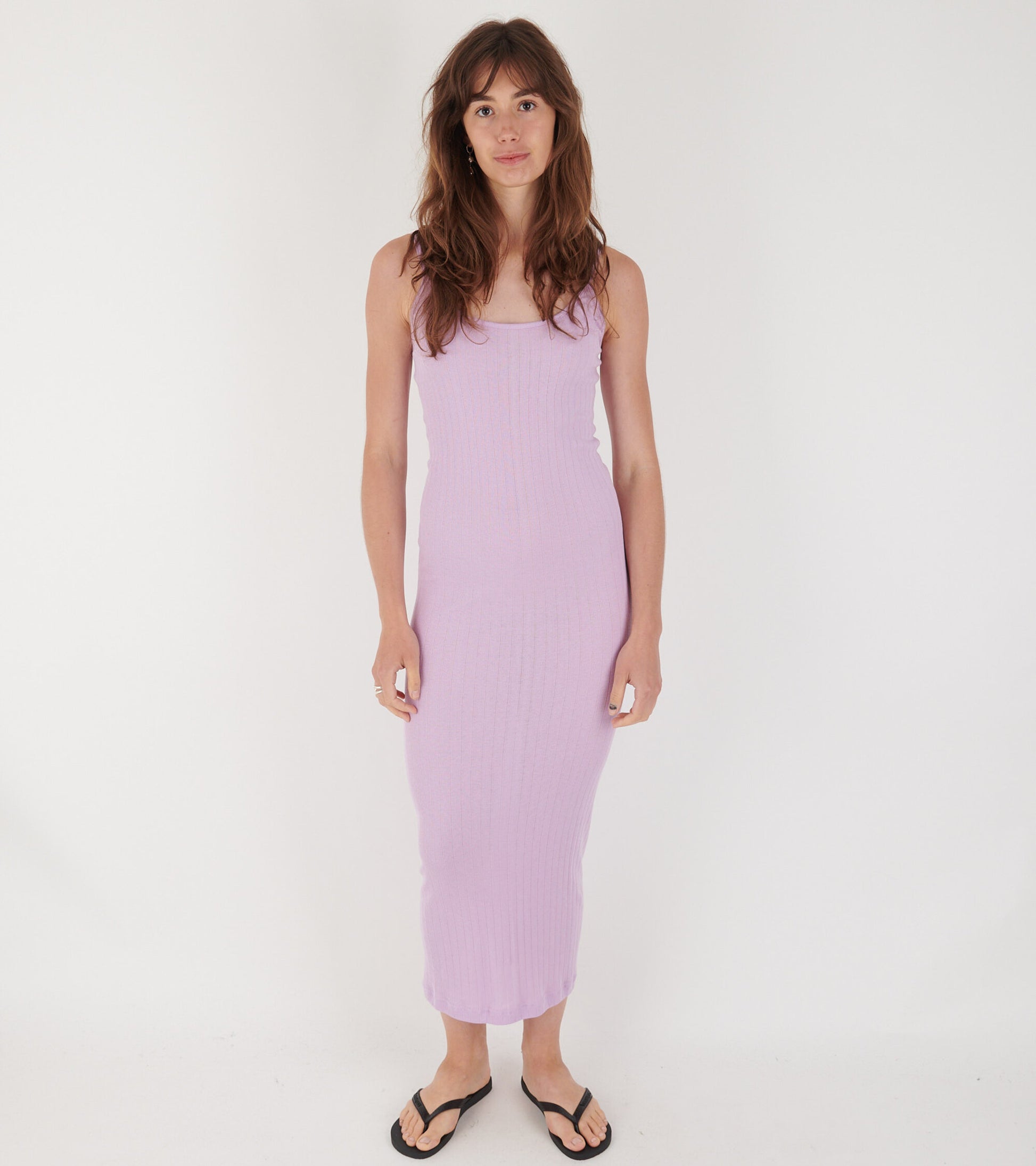 101 Strap Rib Dress Syren