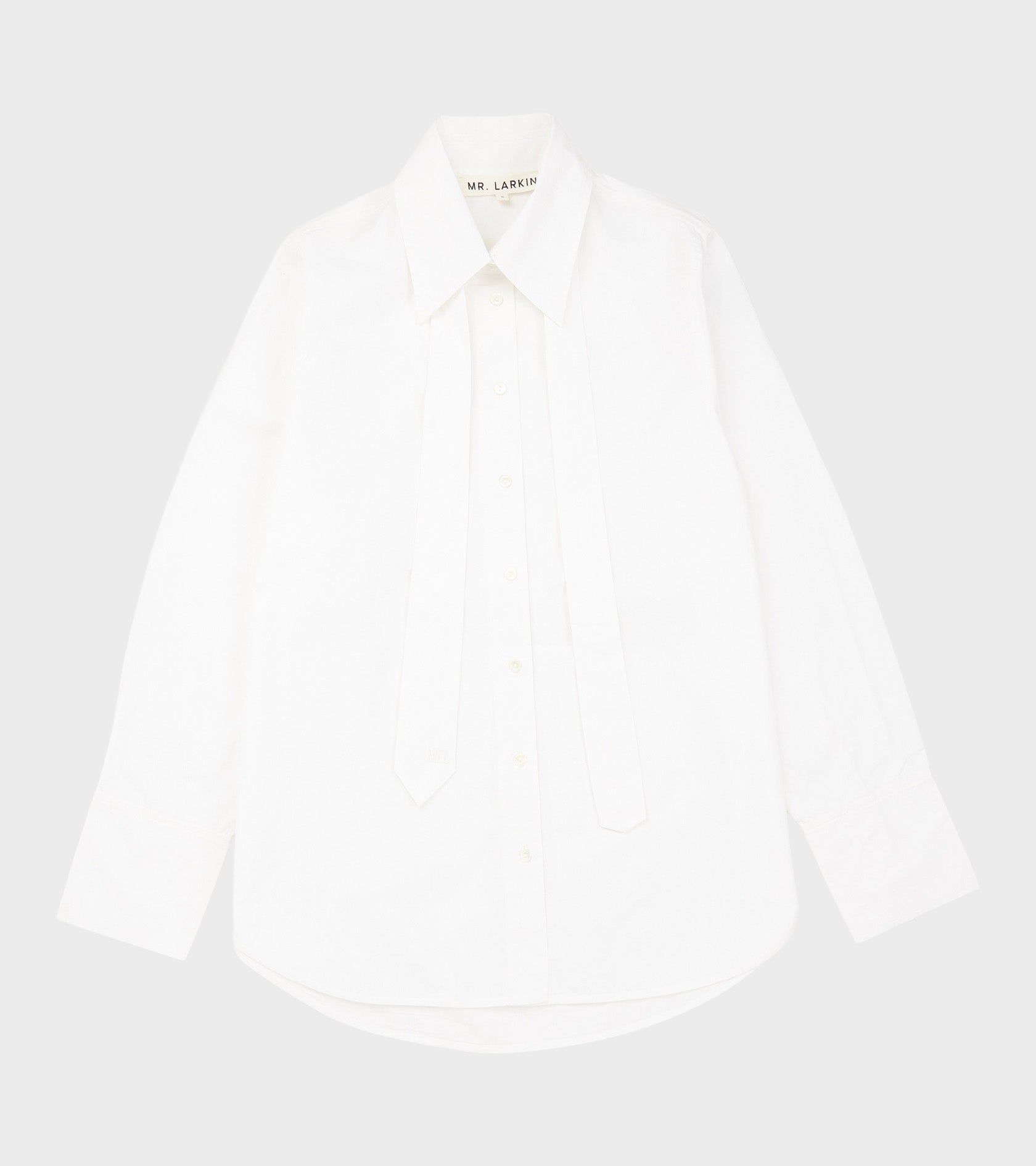 Patty Tie Shirt White