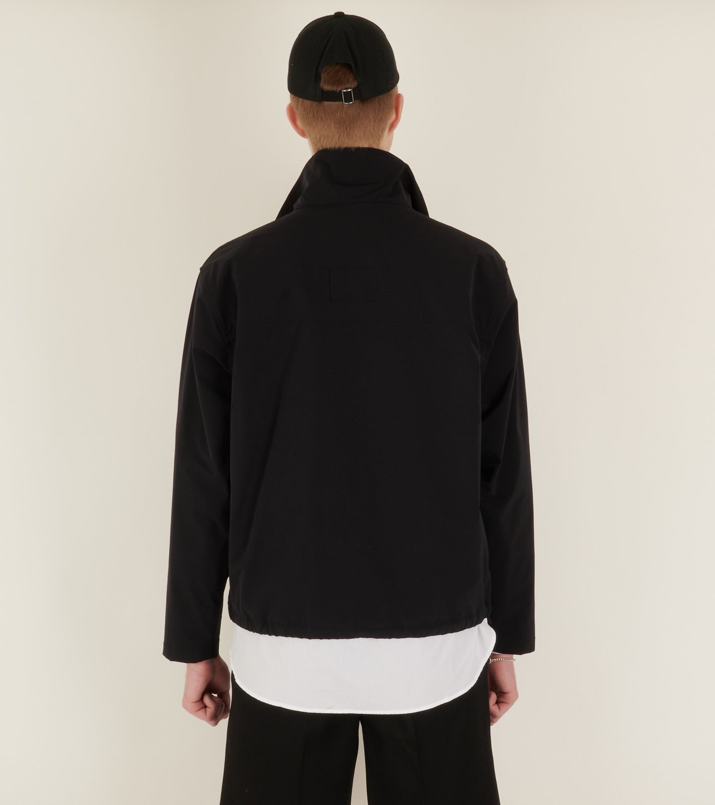 Zip Smock Kinetic Jacket Black