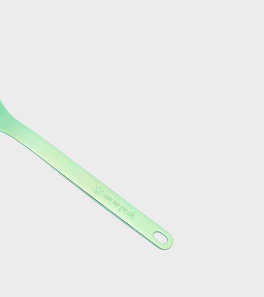 Titanium Spork Green