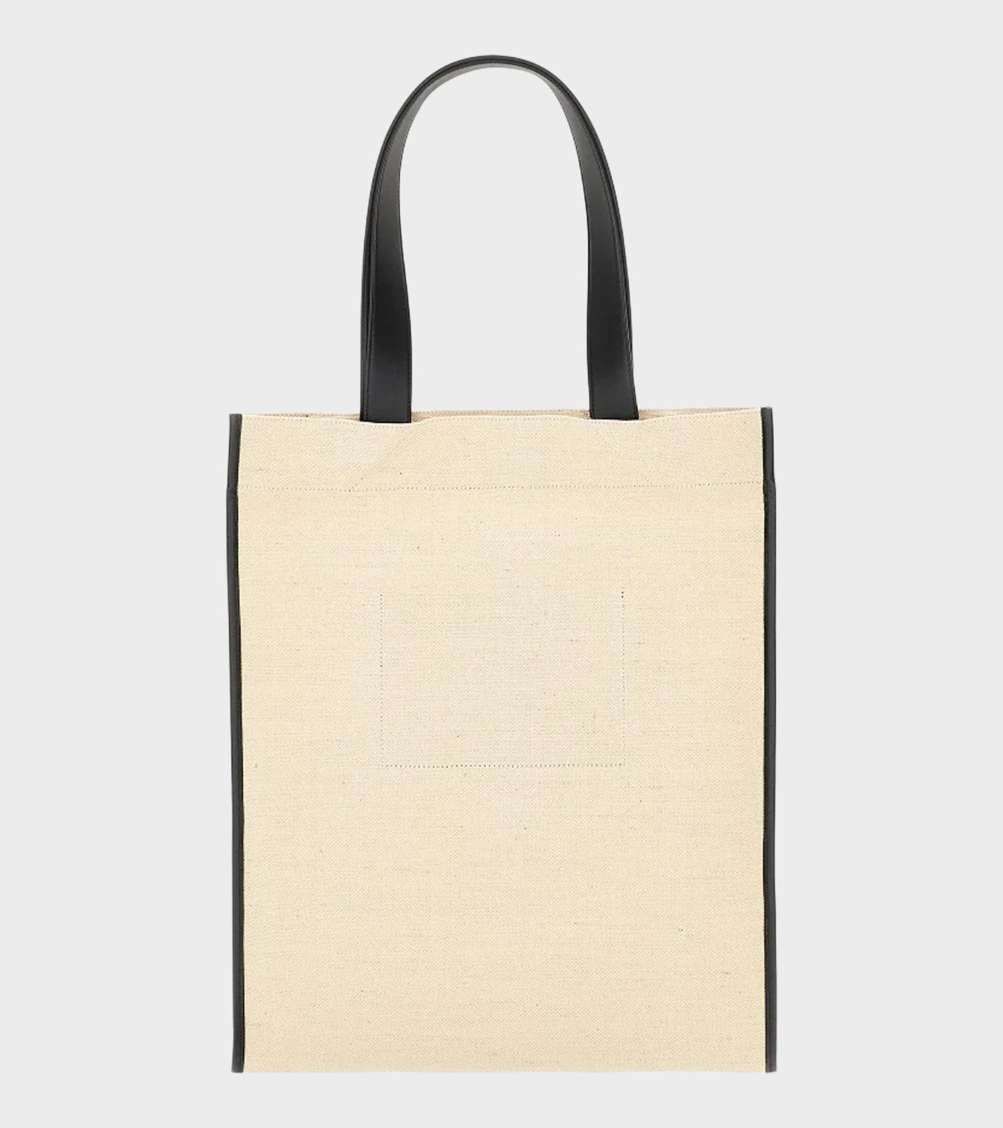 Border Book Tote Bag Natural