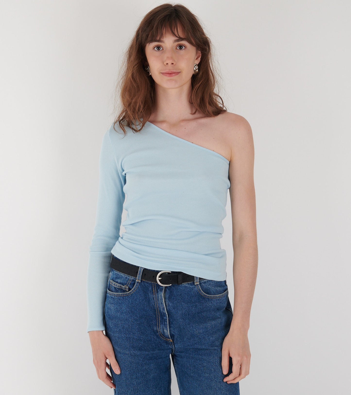 Off Shoulder Light Blue