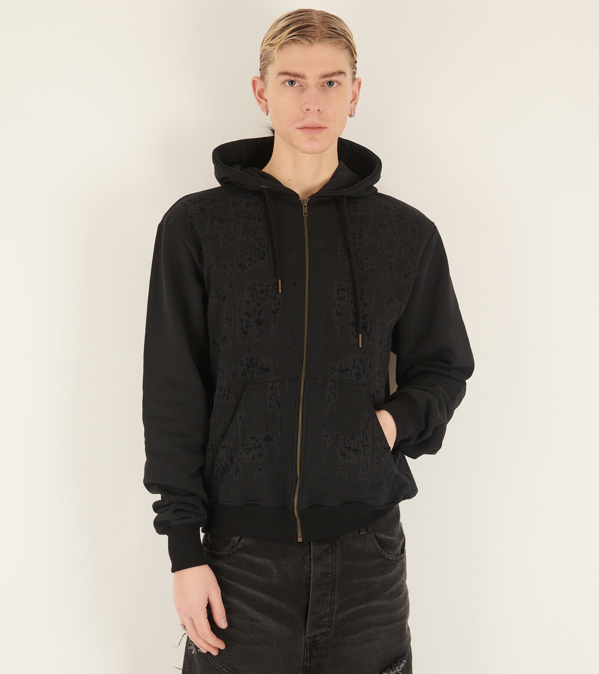 Kranke Welt Hoodie Black