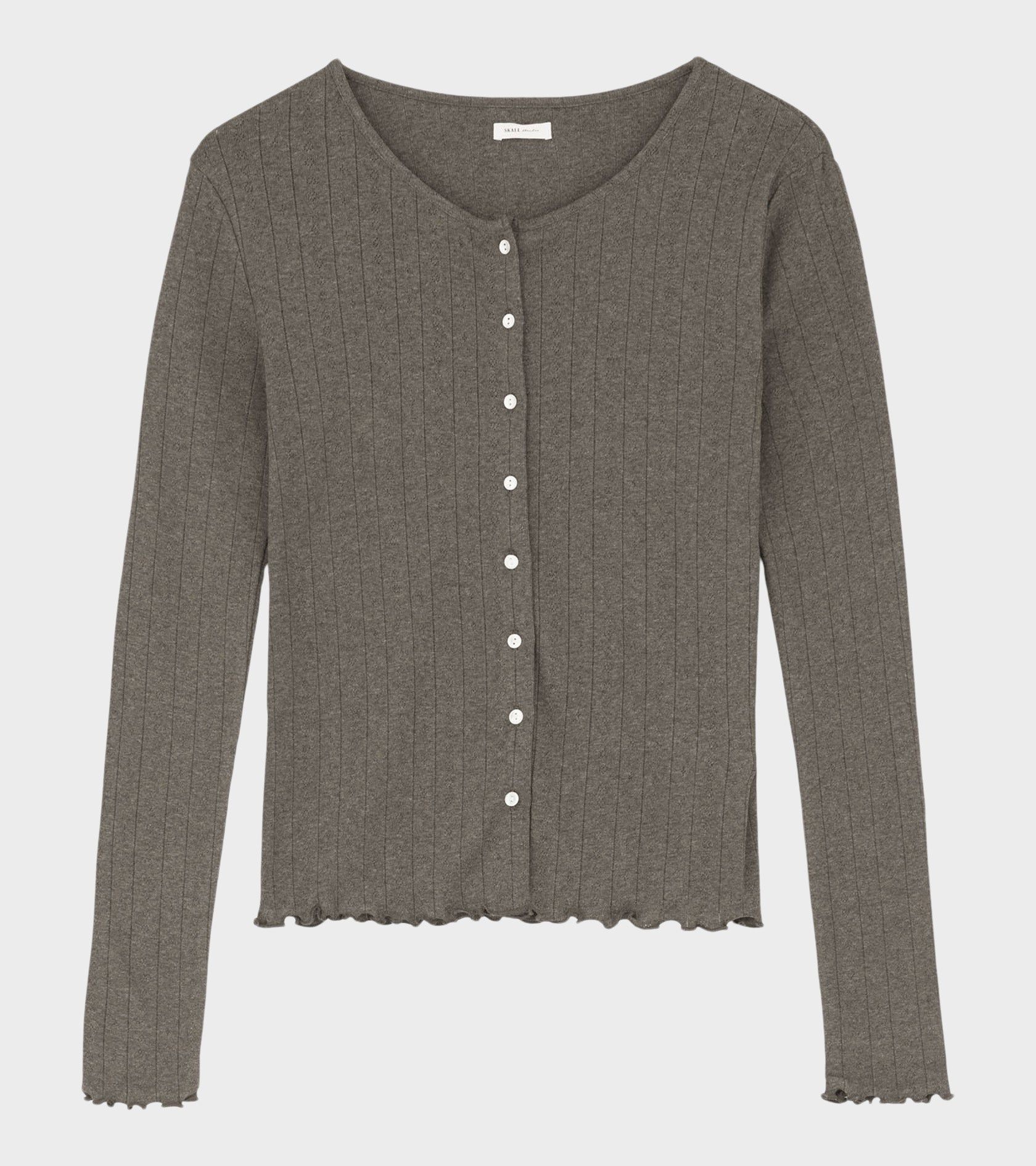 Edie Cardigan Brown Melange