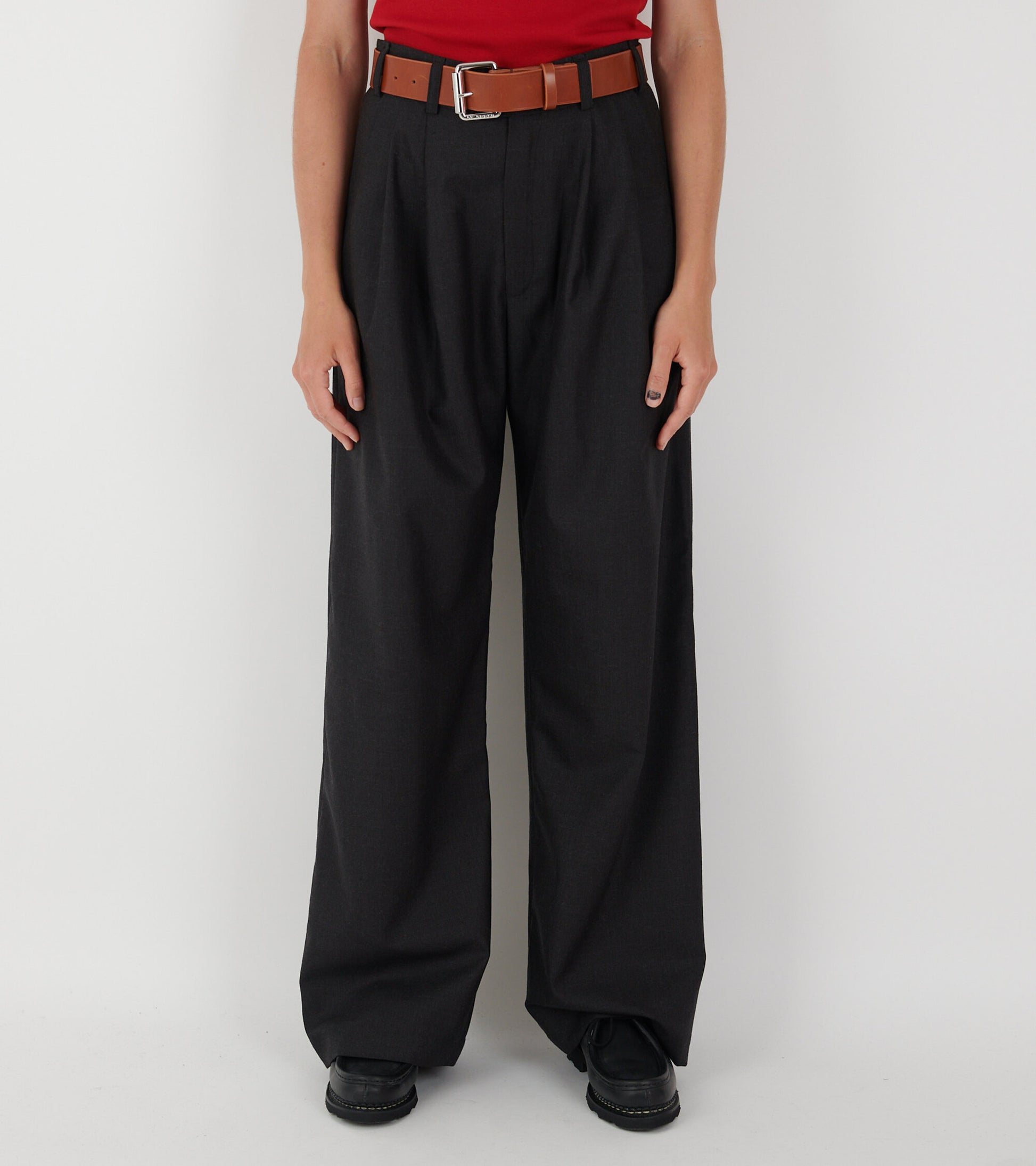 Wide Tärnsjö Belt Cognac