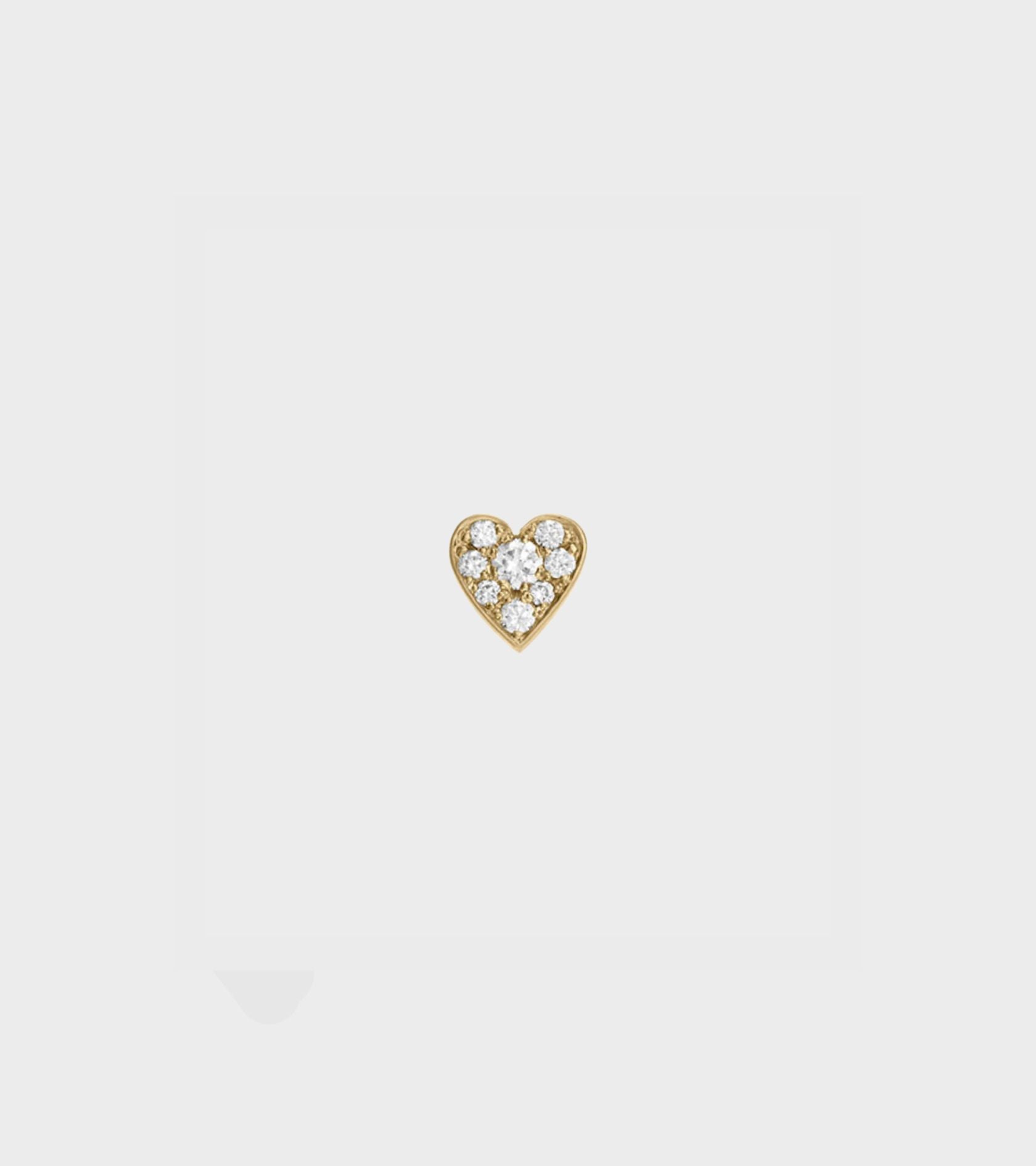 Petit Coeur Earring Gold