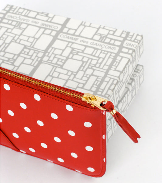 Dots Wallet Red/White