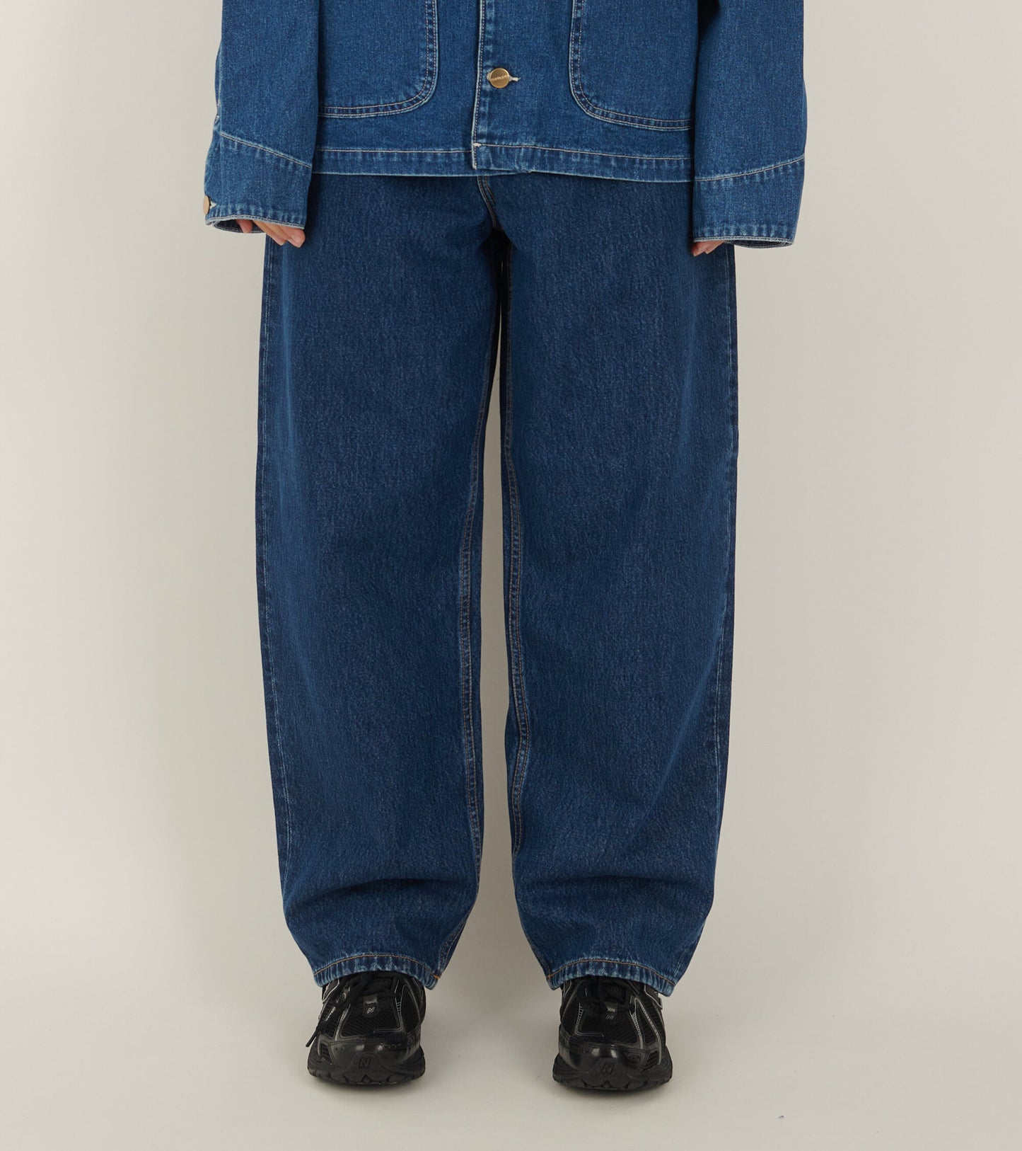 W Brandon Pant Stone Washed Blue