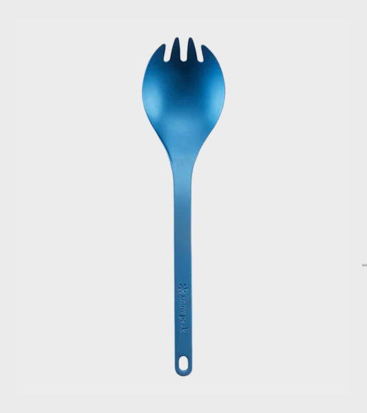 Titanium Spork Blue