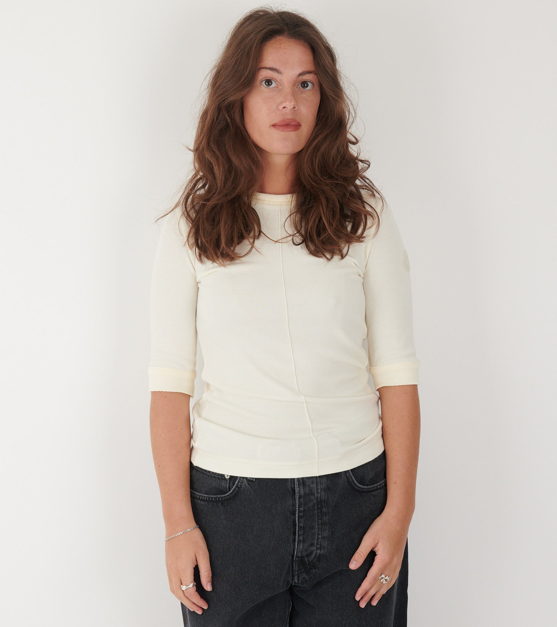 Wool S/S T-shirt Off-white