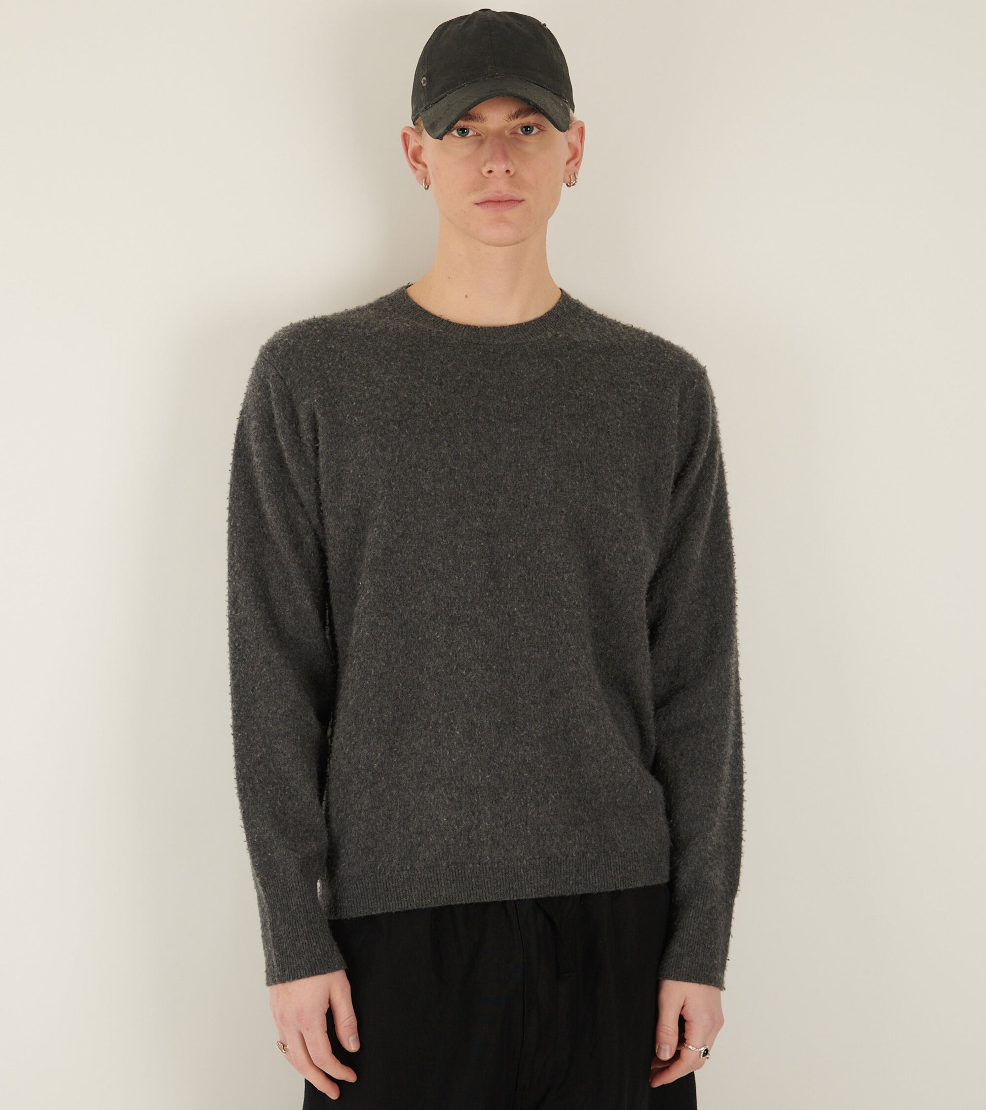 Cashmere Knit Dark Grey