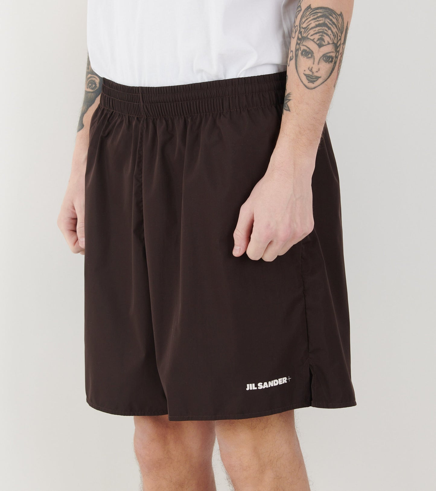 Logo Shorts Ganache