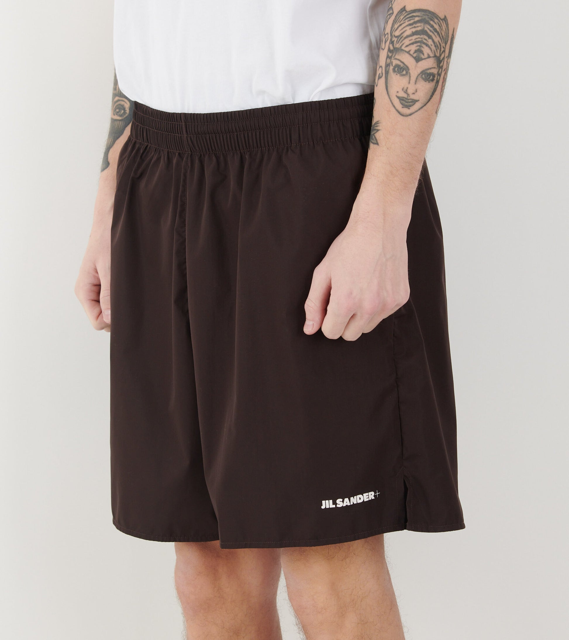 Logo Shorts Ganache