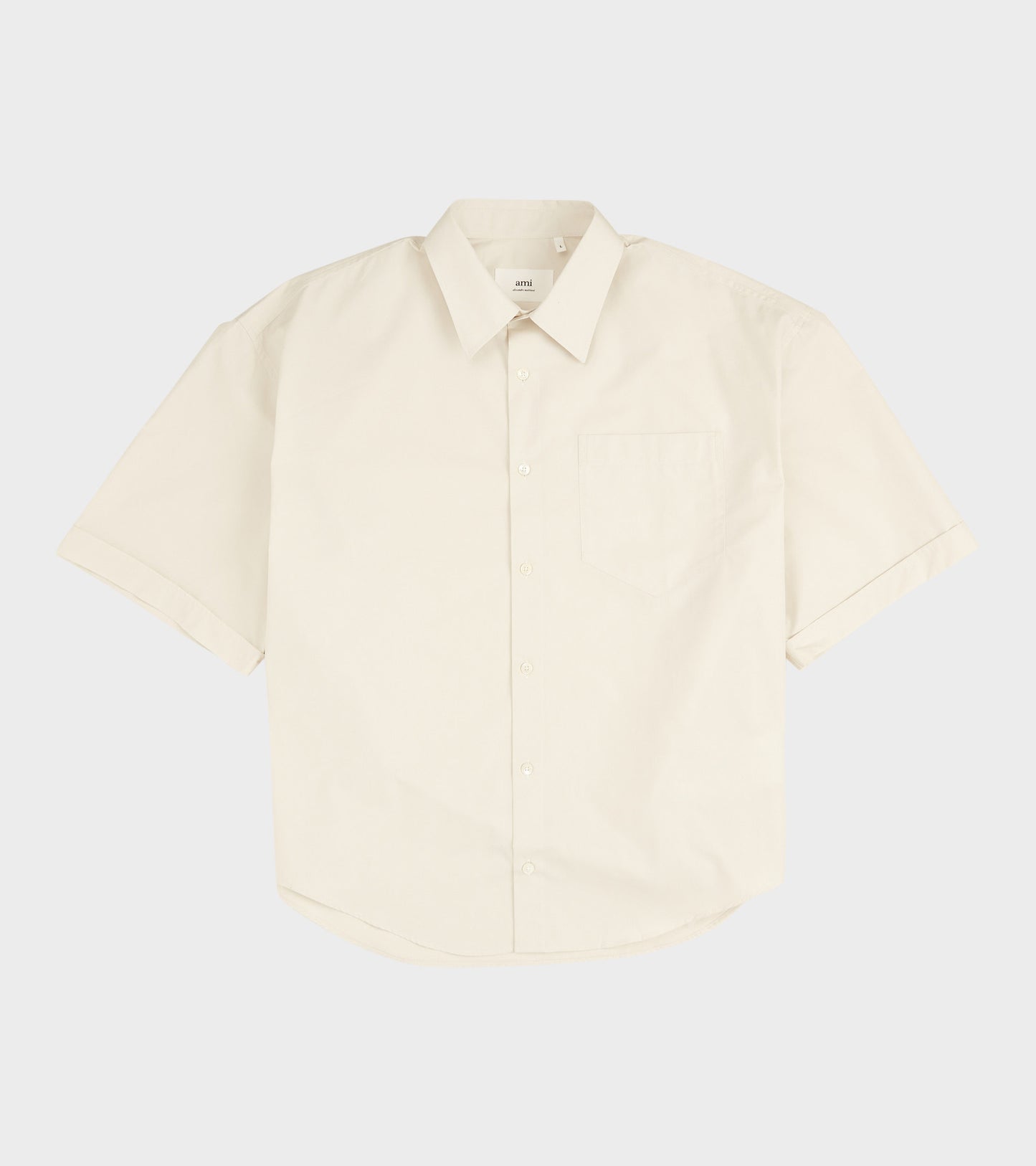 Boxy S/S Shirt Chalk