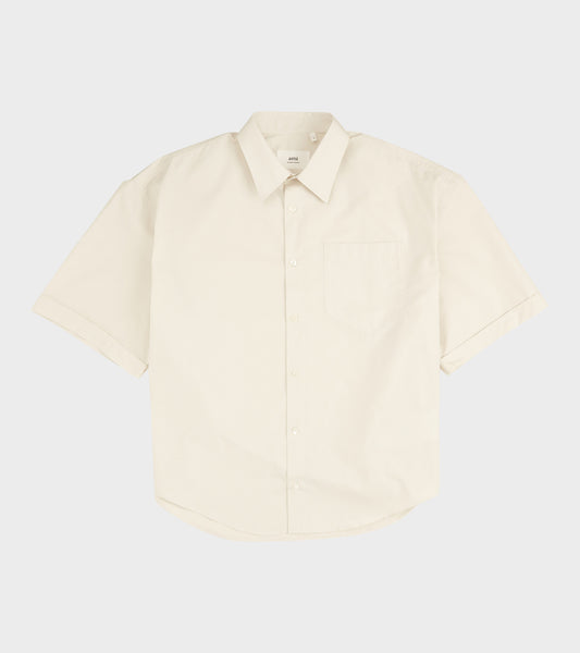 Boxy S/S Shirt Chalk