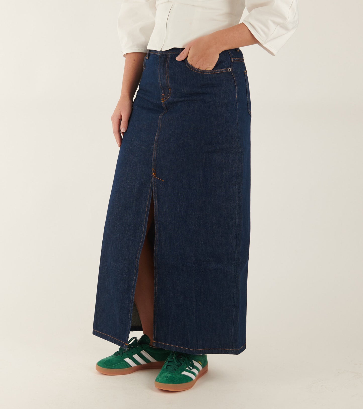 Garance Skirt Blue Rinse